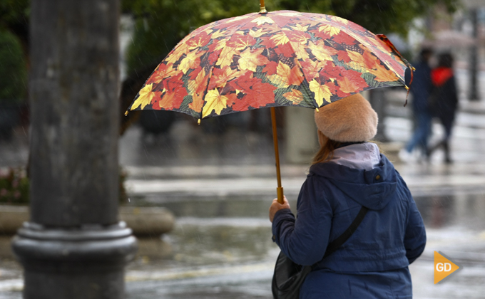 lluvia en Granada