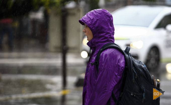 lluvia en Granada