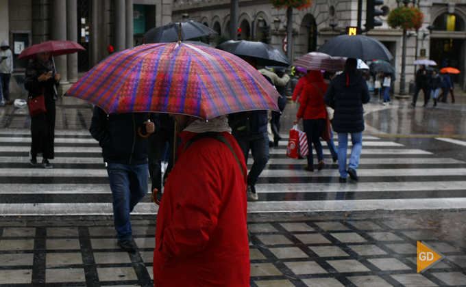 lluvia en Granada
