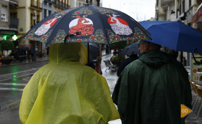 lluvia en Granada