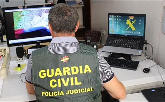 guardia civil ordenador