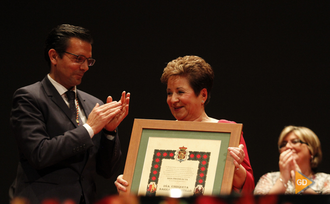 Acto de entrega de honores y distinciones de la ciudad de Granada