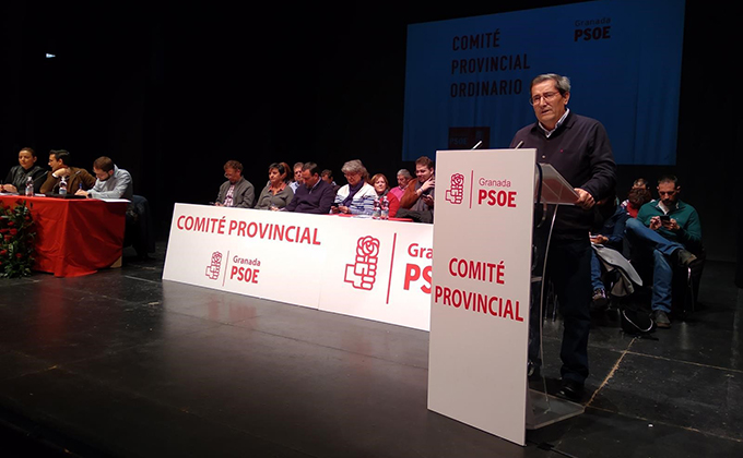 comite provincial psoe pepe entrena