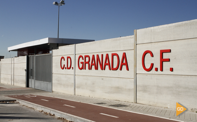 zona en obras de la ciudad deportiva Granada CF