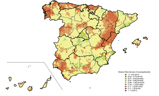 MAPA MUERTE CANCER PROSTATA