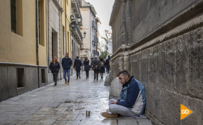 pobreza sin hogar granada