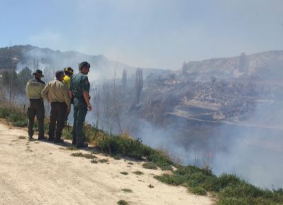 incendio guardia civil