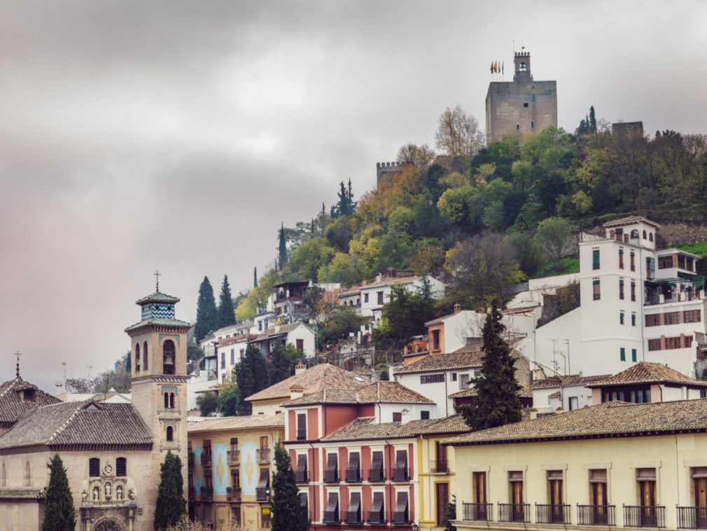 Plaza de Santa Ana, Granada, Spain