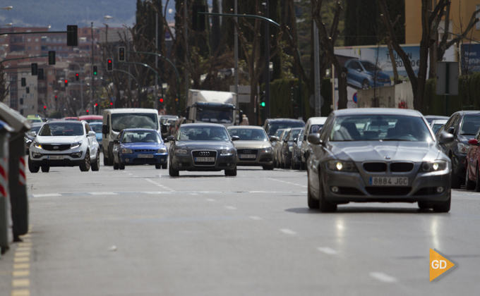 trafico por Granada