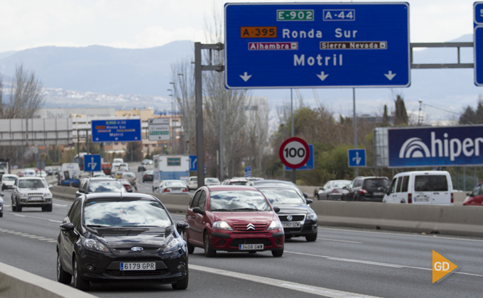 trafico por Granada