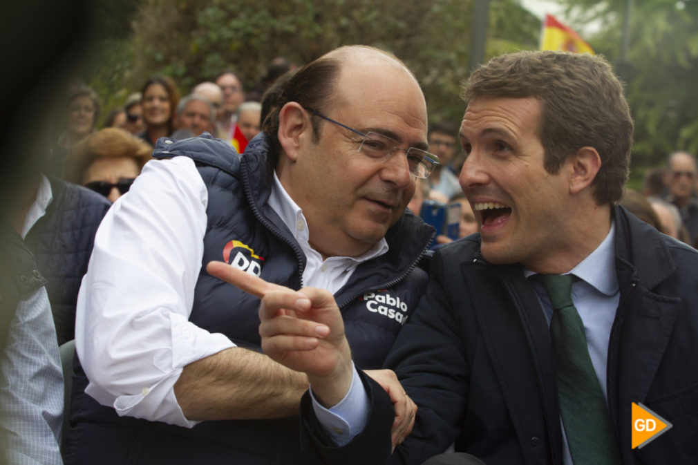 Mitin de Pablo casado en Granad