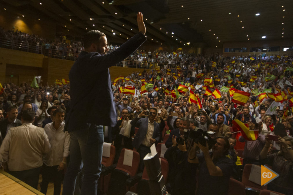 Mitin de Santiago Abascal