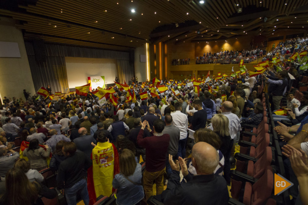 Mitin de Santiago Abascal