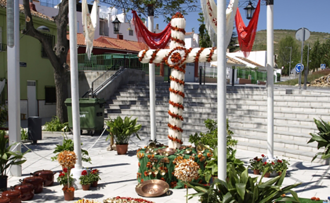 cruces de mayo en Baza