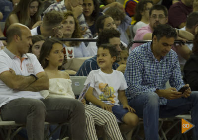 Espectáculo de los Harlem Globetrotters en el palacio de los deportes de Granada