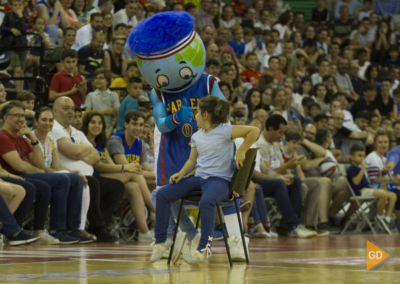 Espectáculo de los Harlem Globetrotters en el palacio de los deportes de Granada