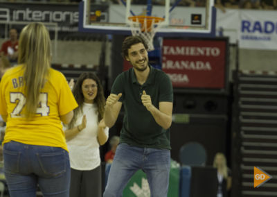 Espectáculo de los Harlem Globetrotters en el palacio de los deportes de Granada