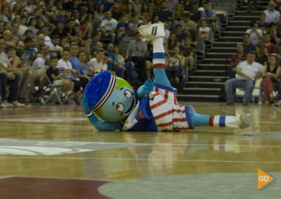 Espectáculo de los Harlem Globetrotters en el palacio de los deportes de Granada