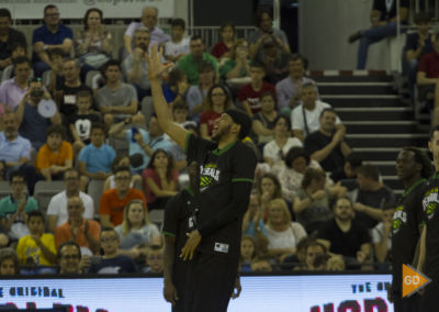 Espectáculo de los Harlem Globetrotters en el palacio de los deportes de Granada