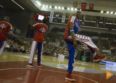 Espectáculo de los Harlem Globetrotters en el palacio de los deportes de Granada