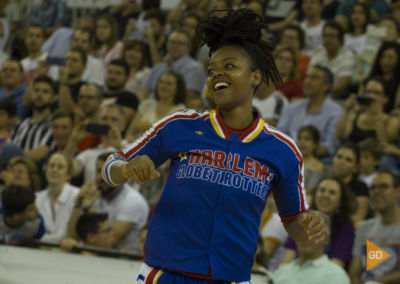 Espectáculo de los Harlem Globetrotters en el palacio de los deportes de Granada