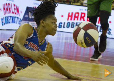 Espectáculo de los Harlem Globetrotters en el palacio de los deportes de Granada