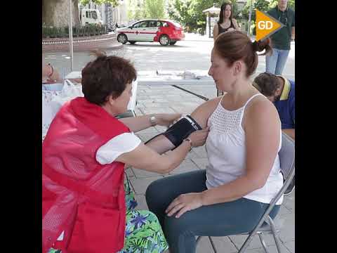 Cruz-Roja-celebra-en-Granada-una-campaña-de-prevención-por-la-ola-de-calor