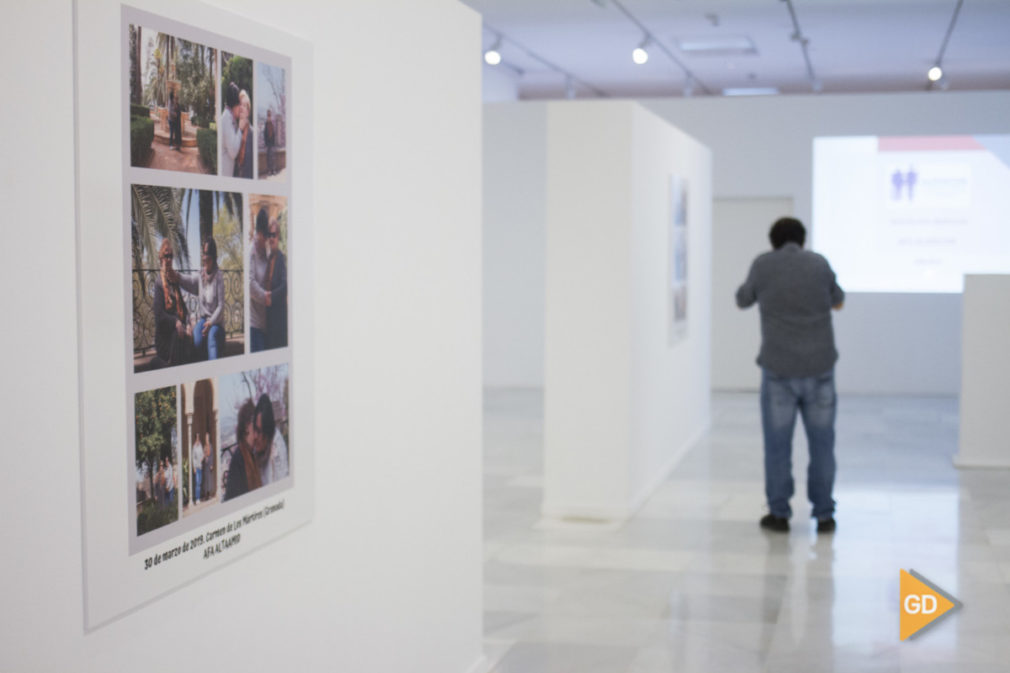 Exposición fotografica El poder de la emoción la enfermedad del Alzheimer en el centro de memoria de Andalucia en Granada