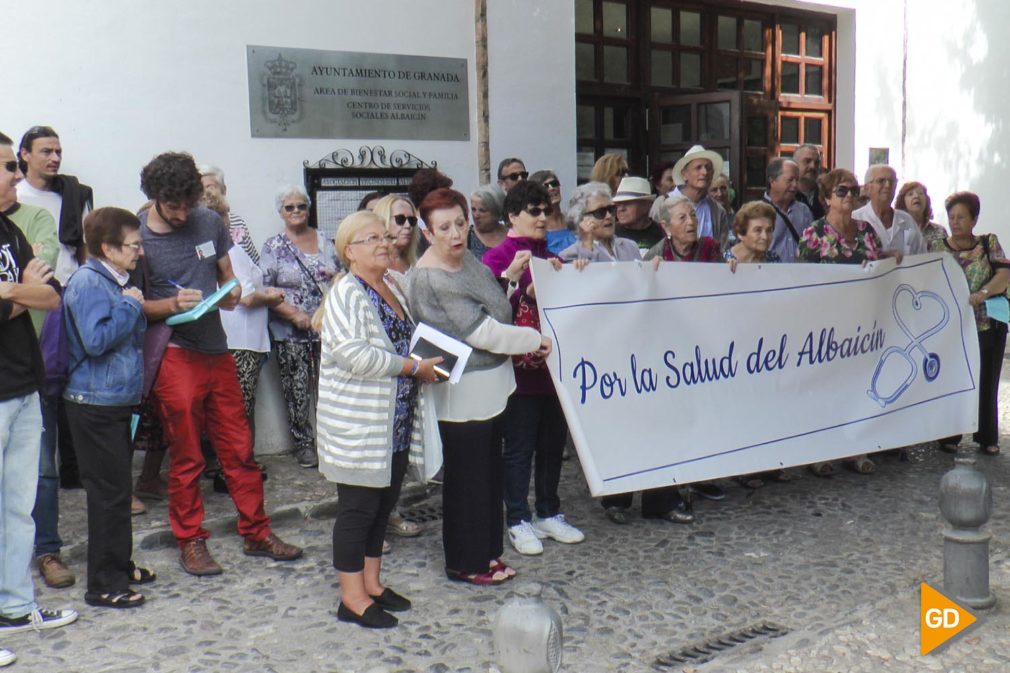 Manifestacion centro de salud albaicin - Dani B