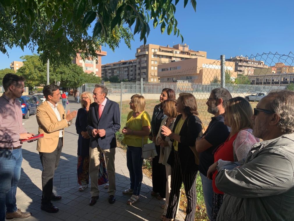 VISITA PSOE A LA ROSALEDA