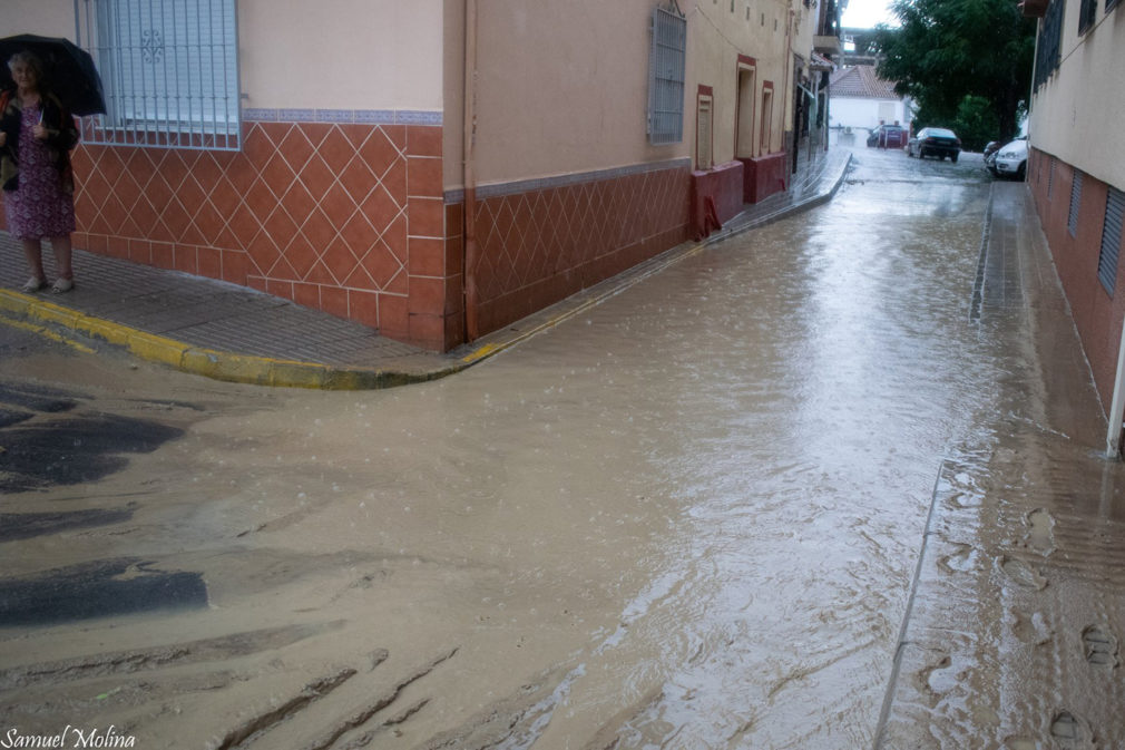 calle de las gabias inundacion