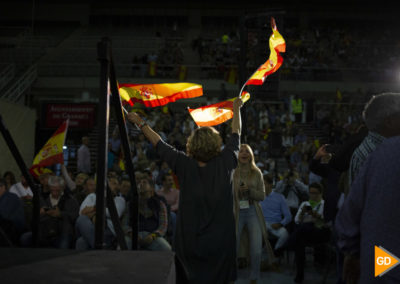 Mitin de Santiago Abascal en Granada