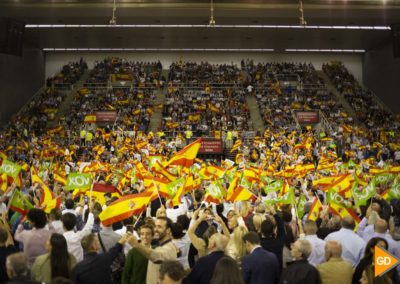 Mitin de Santiago Abascal en Granada