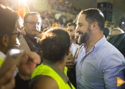 Mitin de Santiago Abascal en Granada