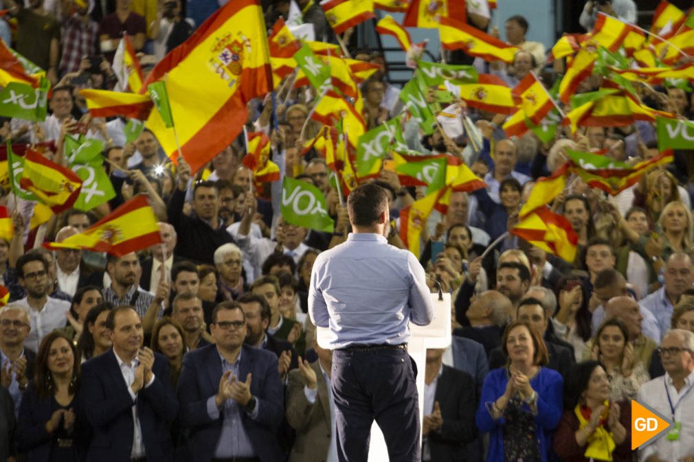 Mitin de Santiago Abascal en Granada