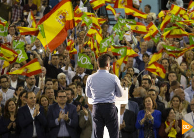 Mitin de Santiago Abascal en Granada