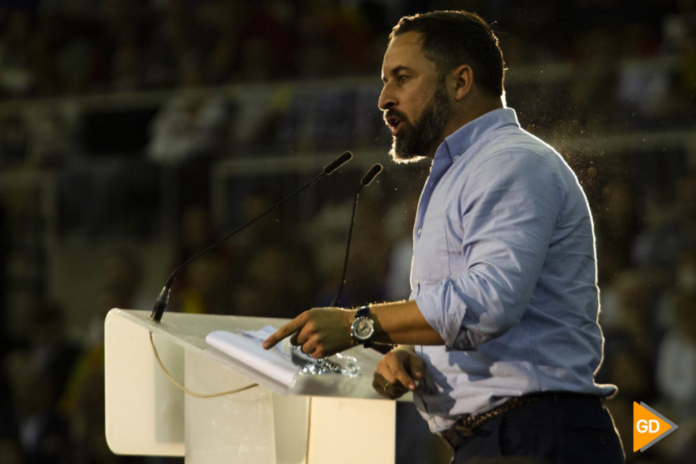 Mitin de Santiago Abascal en Granada