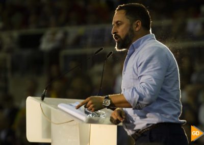 Mitin de Santiago Abascal en Granada