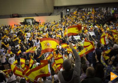 Mitin de Santiago Abascal en Granada