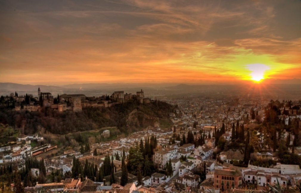 atardecer Alhambra