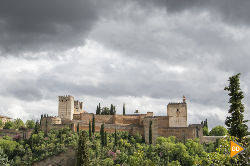 Alhambra niebla primavera tiempo nubes_-3