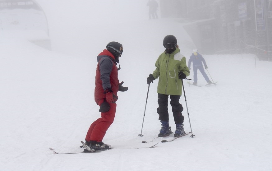 Granada.- Medio millar de esquiadores inauguran la temporada inveral en Sierra Nevada