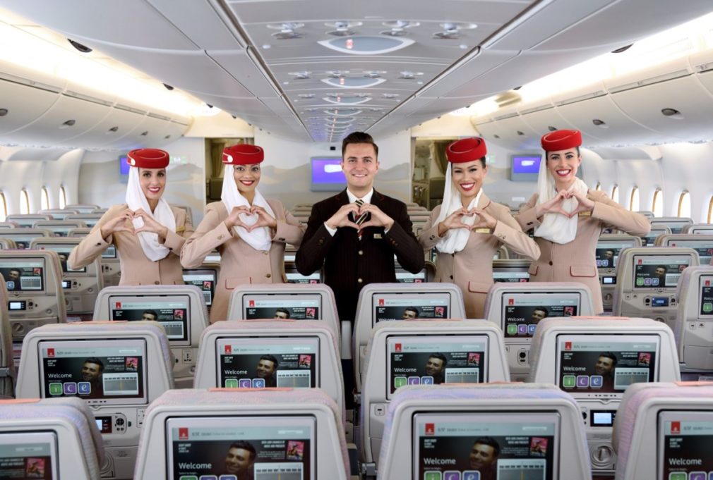 Emirates selecciona tripulantes de cabina en España