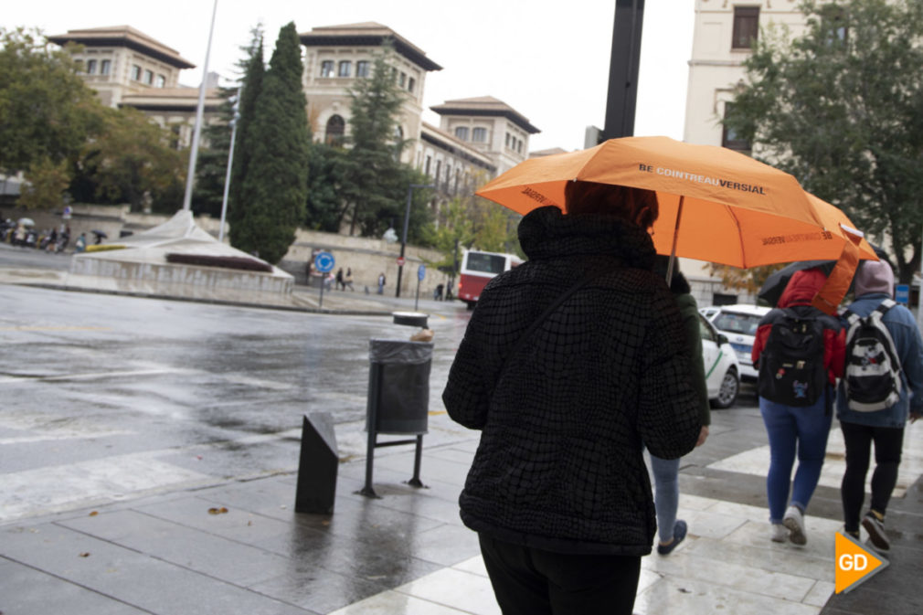 Lluvia en Granada