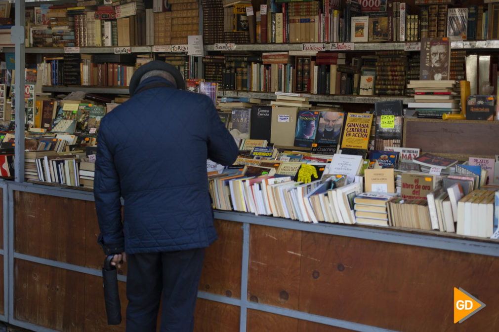 Puestos de libros en Granada