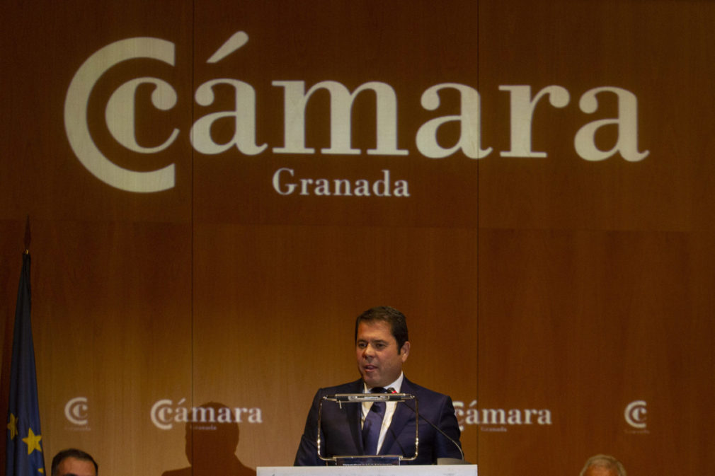 Toma de posesion de Gerardo Cuerva como presidente de la Camara de Comercio de Granada