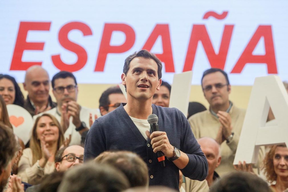 Albert Rivera (Cs) participa en el acto "España en marcha"