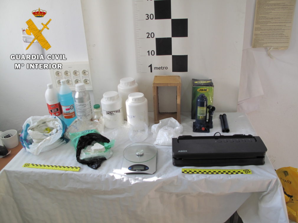 laboratorio cocaína Ugíjar