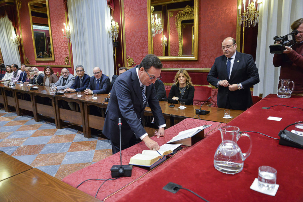 JAVIER DE TERESA COMO PRESIDENTE DEL CONSEJO SOCIAL DE GRANADA