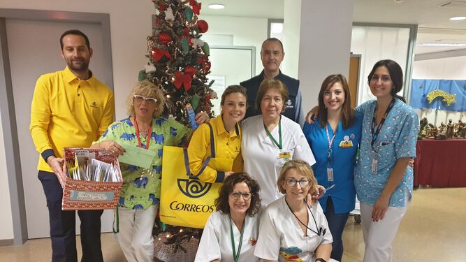 2019 Recogida Cartas Reyes Magos Granada Hospital San Cecilio (10)